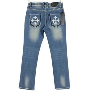 Chopp Shop Jeans‎ Women's Stretch Bootcut Denim Jeans Size 32 Mid Rise NWT